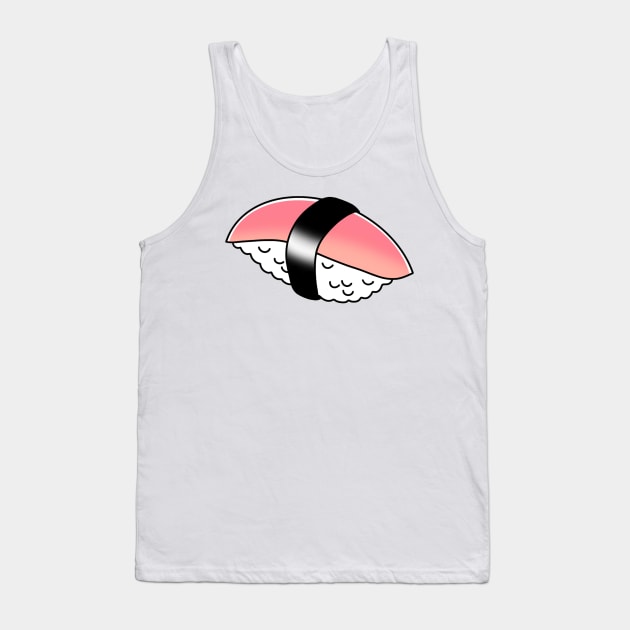 Tuna Nigiri Tank Top by drawingsbydarcy